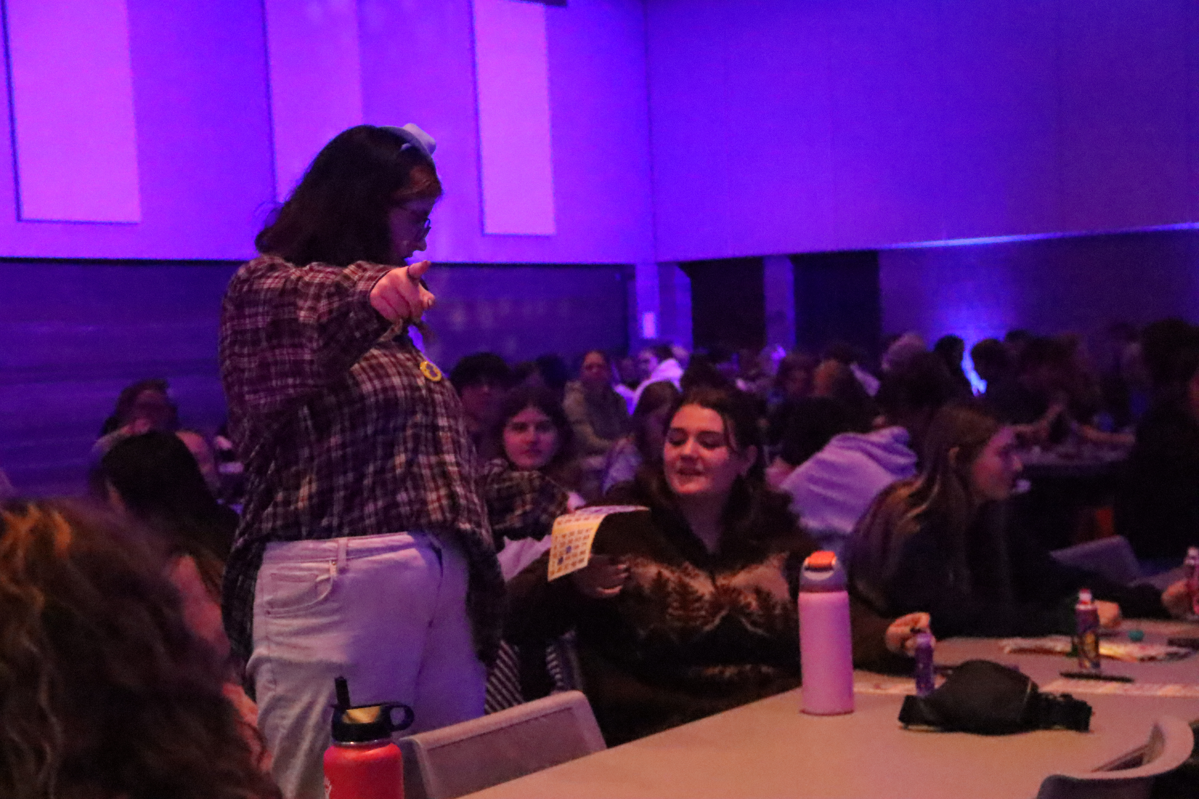 Image from a the 2025 Homecoming Bingo event
