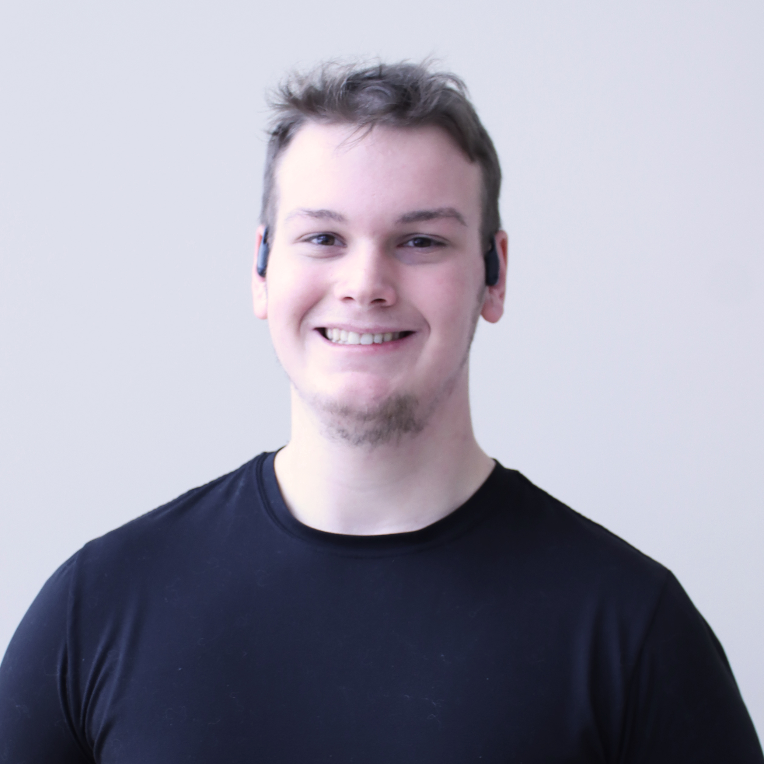 A picture of the Comedy and Large Show Director of Blue Devil Productions.