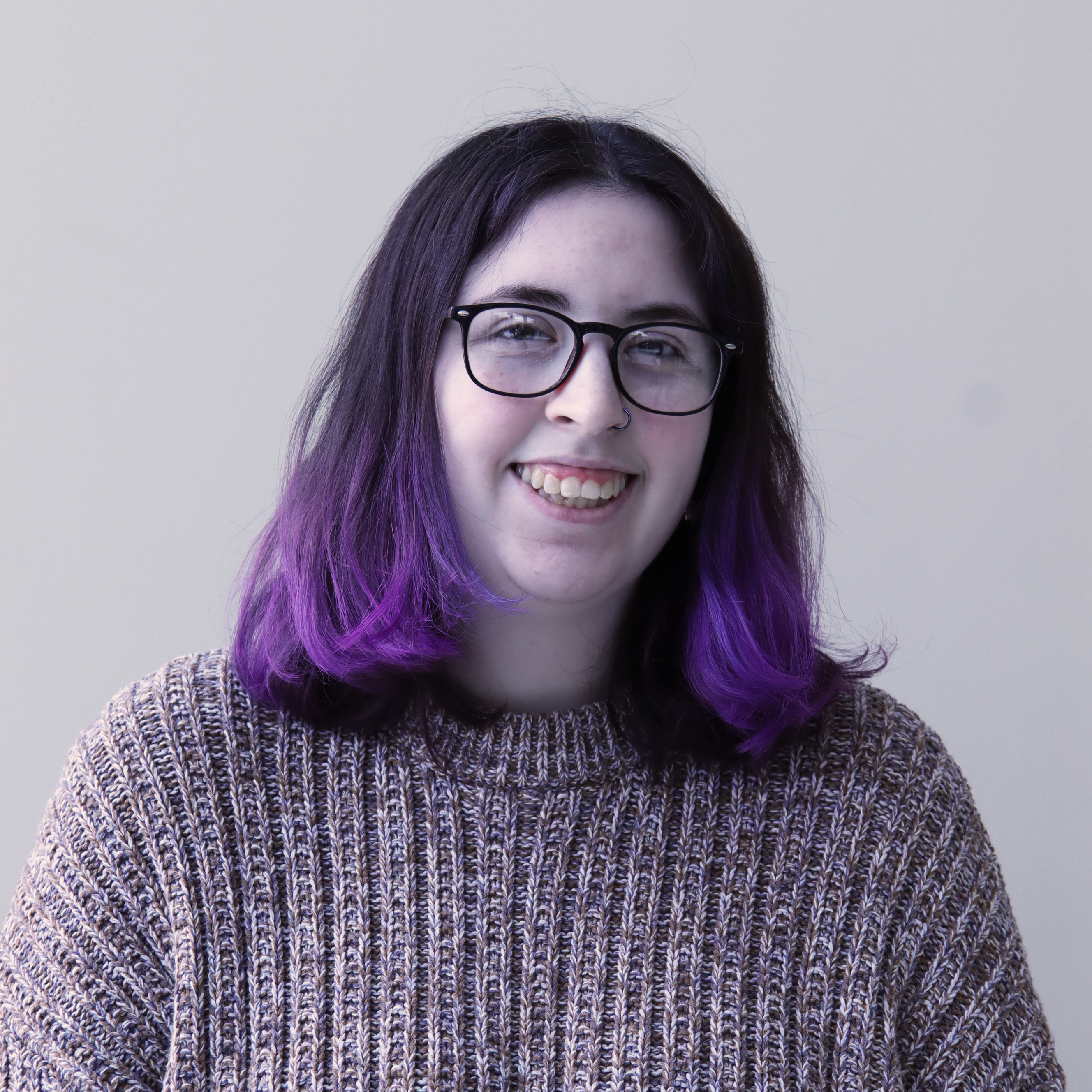 A picture of the Marketing Director of Blue Devil Productions.
